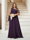 A-Line/Princess One-Shoulder Floor-Length Sleeveless Plus Size Bridesmaid Dresses