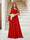 A-Line/Princess One-Shoulder Floor-Length Sleeveless Plus Size Bridesmaid Dresses