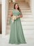 A-Line/Princess One-Shoulder Floor-Length Sleeveless Plus Size Bridesmaid Dresses