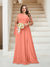 A-Line/Princess One-Shoulder Floor-Length Sleeveless Plus Size Bridesmaid Dresses