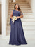 A-Line/Princess One-Shoulder Floor-Length Sleeveless Plus Size Bridesmaid Dresses