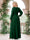 A-Line/Princess Sweetheart Long Sleeves Chiffon Plus Size Bridesmaid Dresses with Sash