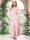 A-Line/Princess Sweetheart Long Sleeves Chiffon Plus Size Bridesmaid Dresses with Sash