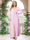 A-Line/Princess Sweetheart Long Sleeves Chiffon Plus Size Bridesmaid Dresses with Sash