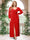 A-Line/Princess Sweetheart Long Sleeves Chiffon Plus Size Bridesmaid Dresses with Sash
