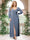 A-Line/Princess Sweetheart Long Sleeves Chiffon Plus Size Bridesmaid Dresses with Sash