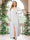 A-Line/Princess Sweetheart Long Sleeves Chiffon Plus Size Bridesmaid Dresses with Sash