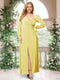 A-Line/Princess Sweetheart Long Sleeves Chiffon Plus Size Bridesmaid Dresses with Sash