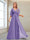 A-Line/Princess V-Neck Floor-Length Half Sleeves Mother of the Bride Dresses