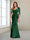 Sheath/Column V-Neck Floor-Length Chiffon Mother of the Bride Dresses with Appliques