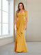 Sheath/Column V-Neck Floor-Length Chiffon Mother of the Bride Dresses with Appliques