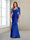 Sheath/Column V-Neck Floor-Length Chiffon Mother of the Bride Dresses with Appliques
