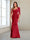 Sheath/Column V-Neck Floor-Length Chiffon Mother of the Bride Dresses with Appliques