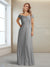 A-Line/Princess Off-the-Shoulder Sleeveless Floor-Length Ruched Mother of the Bride Dresses