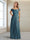 A-Line/Princess Off-the-Shoulder Sleeveless Floor-Length Ruched Mother of the Bride Dresses