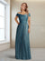 A-Line/Princess Off-the-Shoulder Sleeveless Floor-Length Ruched Mother of the Bride Dresses