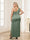 Sheath/Column One-Shoulder Ankle-Length Plus Size Bridesmaid Dresses With Split Side