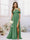 A-Line/Princess Criss Cross Floor-Length Chiffon Ruched Bridesmaid Dresses with Split Side