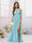 A-Line/Princess Criss Cross Floor-Length Chiffon Ruched Bridesmaid Dresses with Split Side