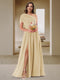 A-Line/Princess One-Shoulder Ruched Satin Bridesmaid Dresses with Side Slit
