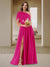 A-Line/Princess One-Shoulder Ruched Satin Bridesmaid Dresses with Side Slit