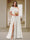 A-Line/Princess One-Shoulder Ruched Satin Bridesmaid Dresses with Side Slit