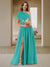 A-Line/Princess One-Shoulder Ruched Satin Bridesmaid Dresses with Side Slit