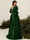 A-Line/Princess Asymmetrical Long Sleeves Pleated Velvet Plus Size Mother Of the Bride Dresses