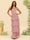 A-Line/Princess Strapless Floor-Length Bridesmaid Dresses With Ruffles
