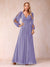 A-Line/Princess V-Neck Floor-Length Mother of the Bride Dresses With Ruffles