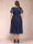 A-Line/Princess V-Neck Tea-Length Mother of the Bride Dresses