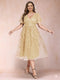 A-Line/Princess V-Neck Tea-Length Mother of the Bride Dresses
