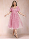A-Line/Princess V-Neck Tea-Length Mother of the Bride Dresses