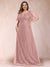 A-Line/Princess V-Neck Sequins Plus Size Mother of the Bride Dresses
