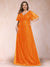 A-Line/Princess V-Neck Sequins Plus Size Mother of the Bride Dresses