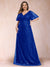 A-Line/Princess V-Neck Sequins Plus Size Mother of the Bride Dresses