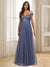 A-Line/Princess Off-the-Shoulder Floor-Length Bridesmaid Dresses