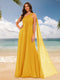 A-Line/Princess One-Shoulder Sleeveless Bridesmaid Dresses