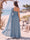 A-Line/Princess One-Shoulder Sleeveless Floor-Length Bridesmaid Dresses With Pleats & Ruffles