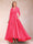 A-Line/Princess 3/4 Sleeves Asymmetrical V-Neck Mother of the Bride Dresses
