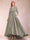A-Line/Princess 3/4 Sleeves Asymmetrical V-Neck Mother of the Bride Dresses