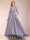 A-Line/Princess 3/4 Sleeves Asymmetrical V-Neck Mother of the Bride Dresses