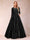 A-Line/Princess Floor-Length 3/4 Sleeves Scoop Mother of the Bride Dresses