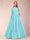A-Line/Princess Floor-Length 3/4 Sleeves Scoop Mother of the Bride Dresses