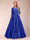 A-Line/Princess Floor-Length 3/4 Sleeves Scoop Mother of the Bride Dresses