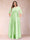 A-Line/Princess Floor-Length 3/4 Sleeves Scoop Plus Size Mother of the Bride Dresses