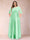 A-Line/Princess Floor-Length 3/4 Sleeves Scoop Plus Size Mother of the Bride Dresses