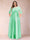 A-Line/Princess Floor-Length 3/4 Sleeves Scoop Plus Size Mother of the Bride Dresses