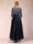 A-Line/Princess Asymmetrical 3/4 Sleeves Scoop Mother of the Bride Dresses