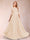 A-Line/Princess Floor-Length Half Sleeves Scoop Mother of the Bride Dresses
